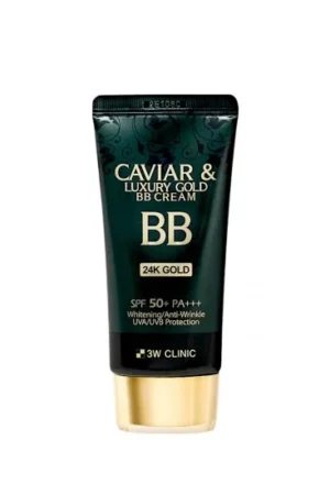 3W CLINIC Caviar & Luxury Gold BB Cream SPF50+ PA+++ 50ml