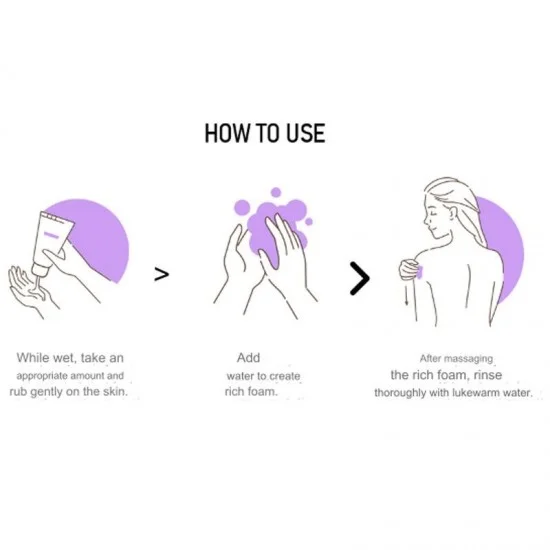 3W Clinic DR.K Salt Lavender Body Scrub 200g - Image 4