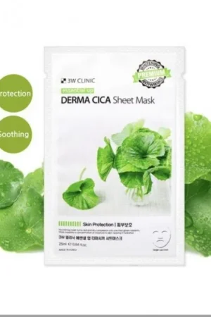 3W Clinic Essential Up Derma Cica Sheet Mask