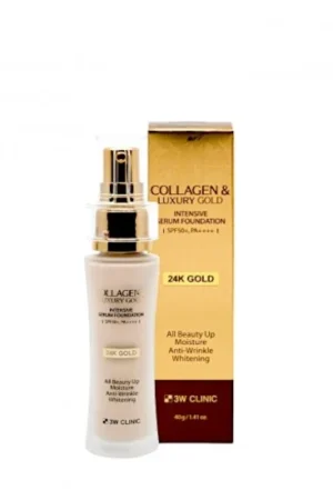 3w Clinic Collagen & Luxury gold Intensiv Serum Foundation SPF50+ PA++++