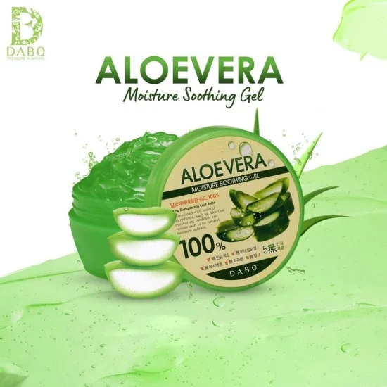 DABO Aloe Vera Moisture Soothing Gel 300ml - Image 2