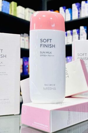 Missha All Around Safe Block Soft Finish Sun Milk SPF50+PA+++ (70mL)