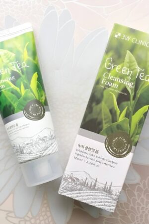3w Clinic Green Tea Cleansing Foam- 100ml