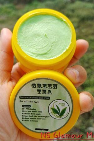 Green Tea Whitening Night Cream 15gm