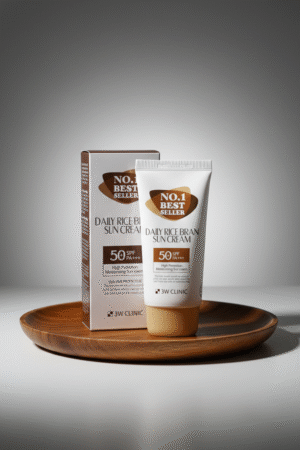 3W CLINIC Daily Rice Bran Sun Cream SPF50+ PA+++ 70ml