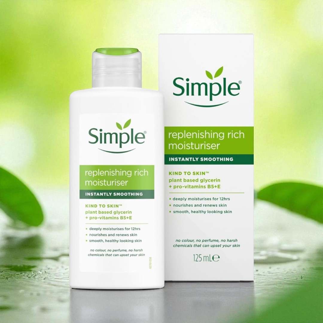 Simple Kind to Skin Replenishing Rich Moisturizer 125mL - Image 2