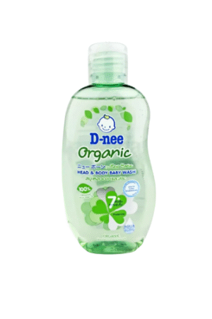D-Nee Organic Head & Body Baby wash Aloe Vera 125mL