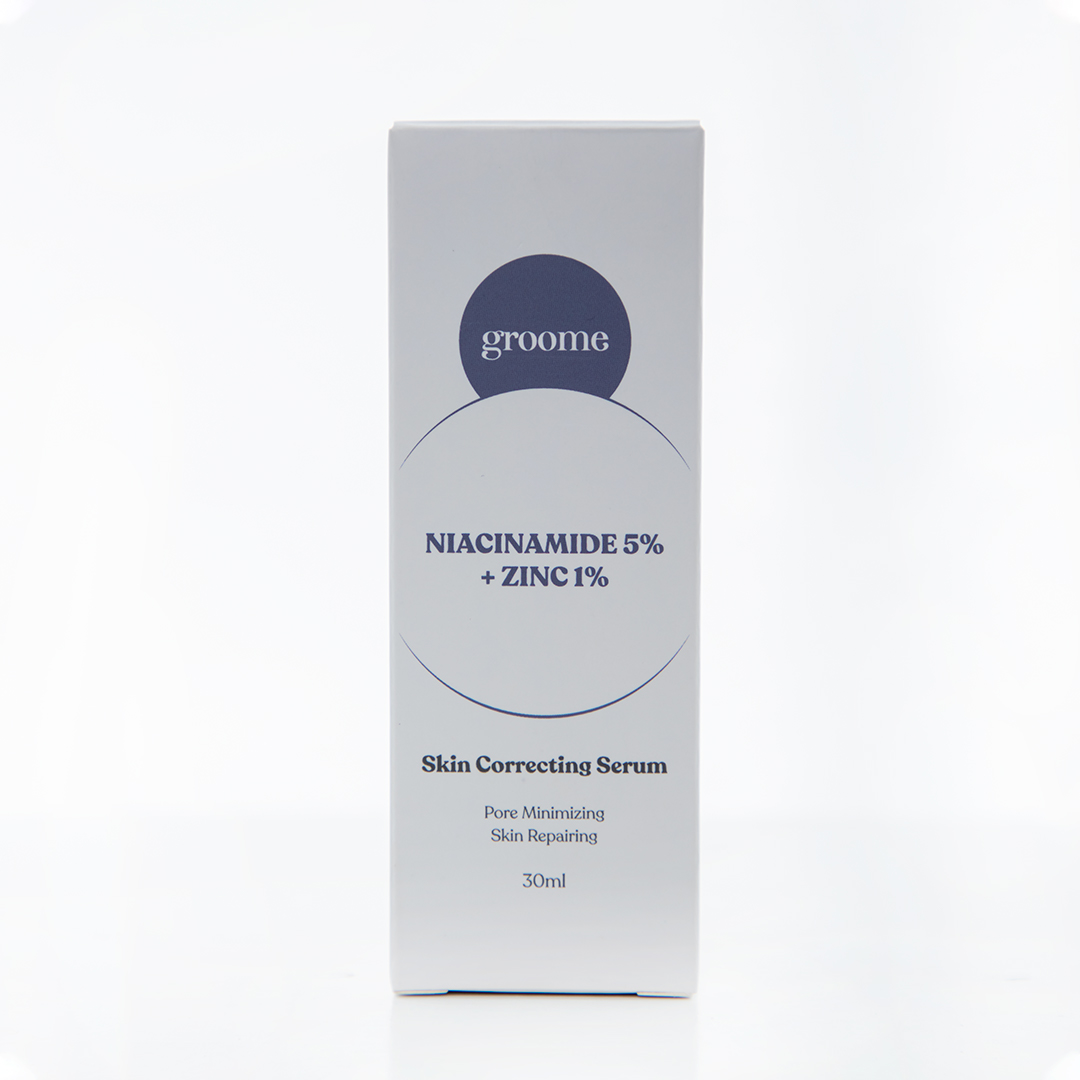 Groome Niacinamide 5% + Zinc 1% Skin Correcting Serum 30mL - Image 3