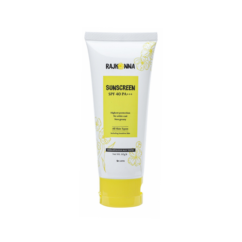 Rajkonna Sunscreen SPF 40 PA+++(60mL)