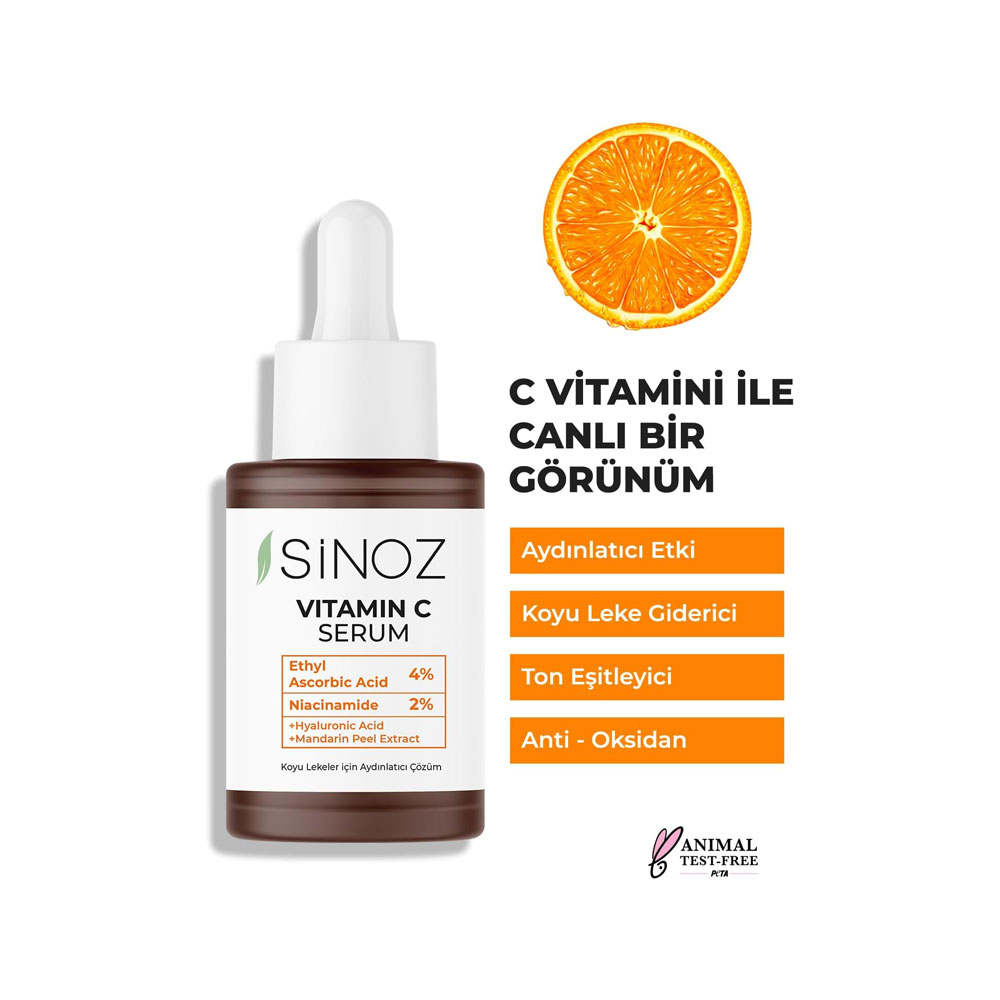 Sinoz Vitamin C Serum 30mL - Image 5