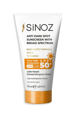 Sinoz Anti-Dark Spot Sunscreen Cream SPF 50+ (50mL)