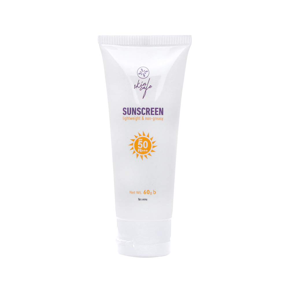 Skin Cafe Sunscreen SPF 50 PA+++ Lightweight & Non-Greasy 60mL