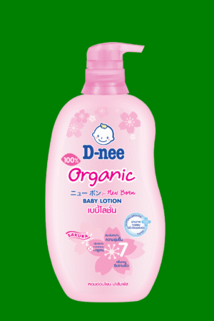 D-Nee Organic Baby Lotion Sakura For Newborn 300mL
