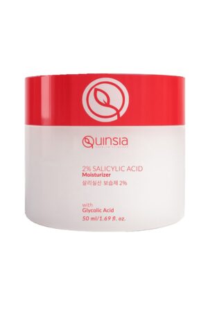 Quinsia 2% Salicylic Acid Moisturizer with Glycolic  Acid 50mL
