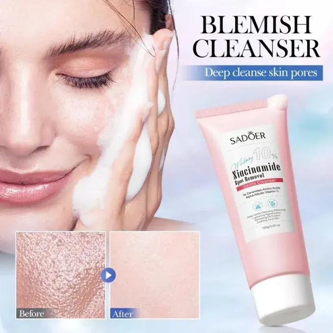 Sadoer whitening Niacinamide 10% Spot Removal Face wash 100mL - Image 3