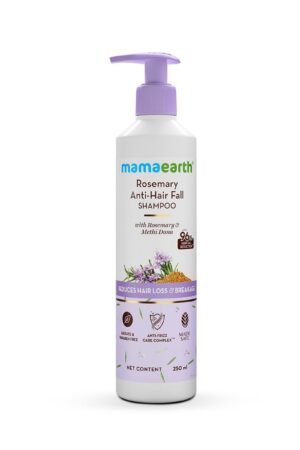 Mamaearth Rosemary Anti-Hair Fall Shampoo with Rosemary & Methi Dana 250mL