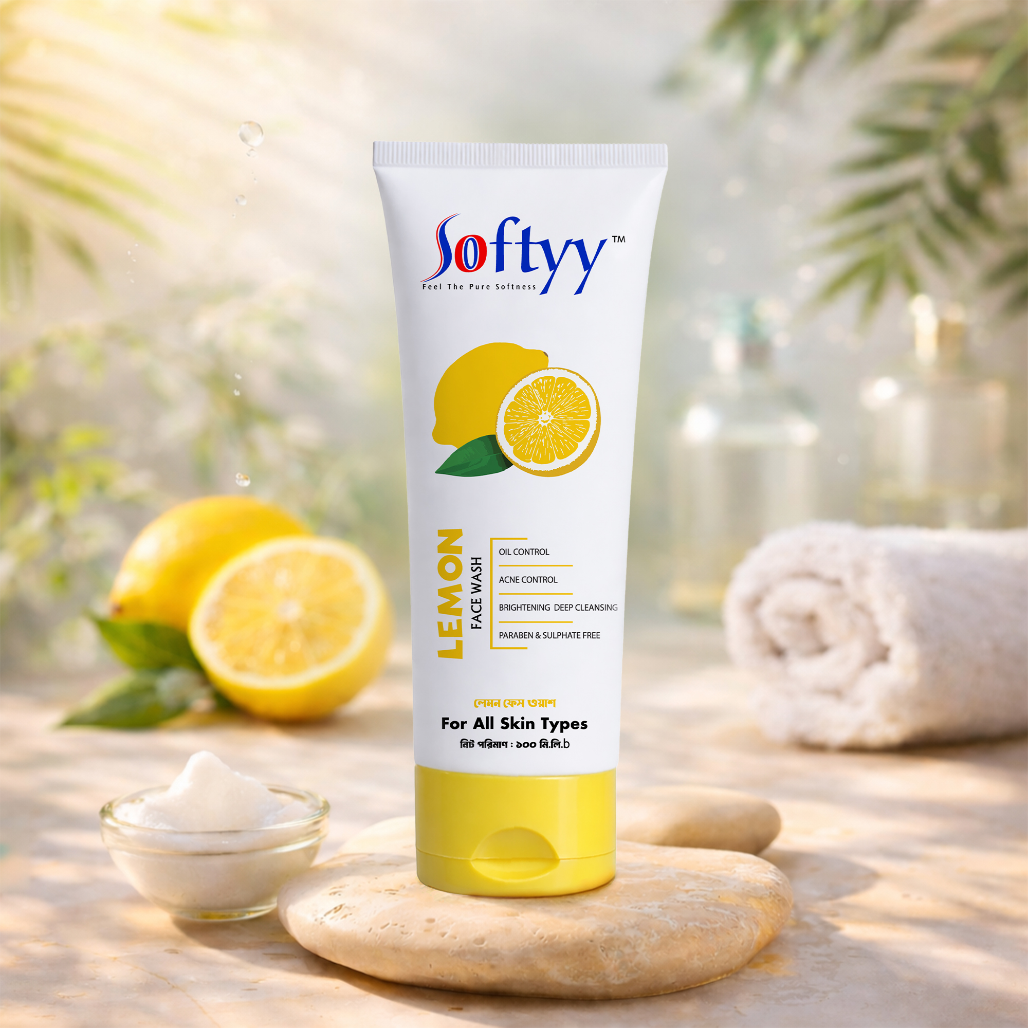 Softyy Lemon Face Wash 100mL