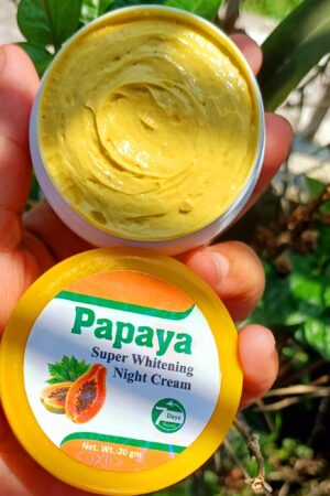 White Heaven Papaya Super Whitening Night Cream 20gm
