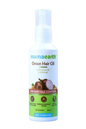 Mamaearth Onion Hair Oil with Onion oil & Redensyl 100mL