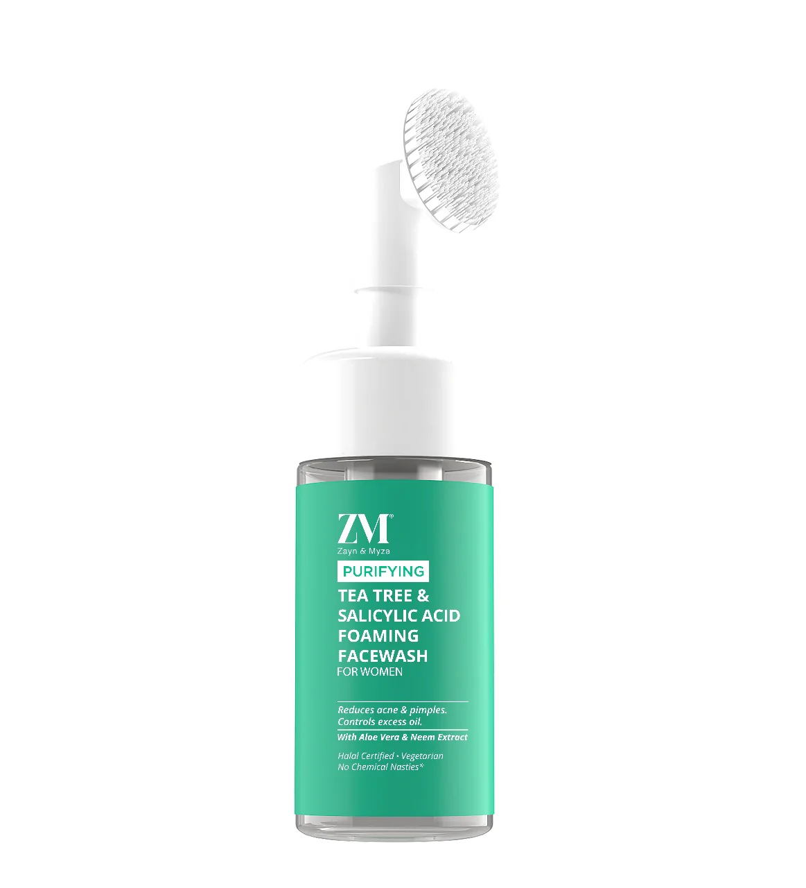 ZM Purifying Tea Tree Salicylic Acid Foaming Face wash 100mL - Image 4